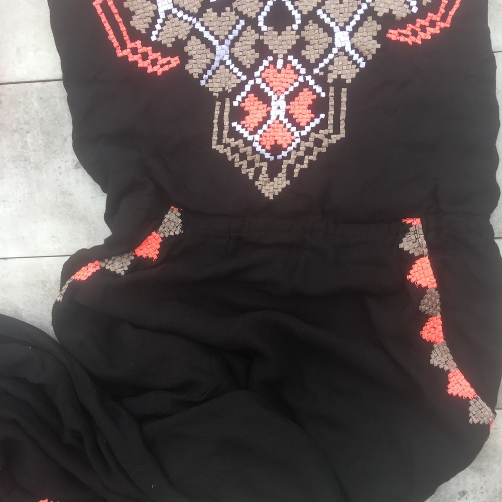Yoana Baraschi Fiji Geo Embroidered Racer Maxi - Picture 4 of 8